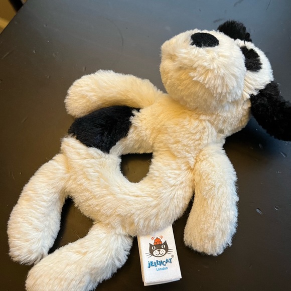Jellycat bashful puppy plush baby rattle - Picture 3 of 4